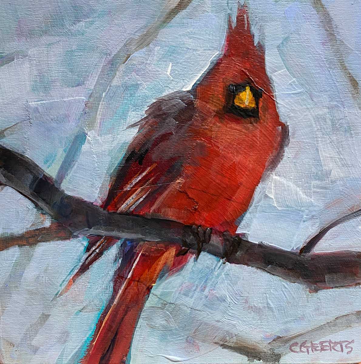 Cardinal by Connie Geerts 