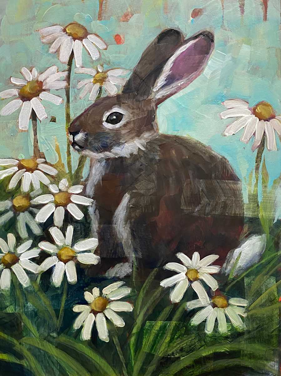 In the Daisies by Connie Geerts 