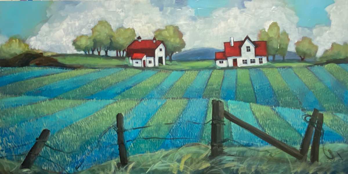 Across the Field by Connie Geerts 