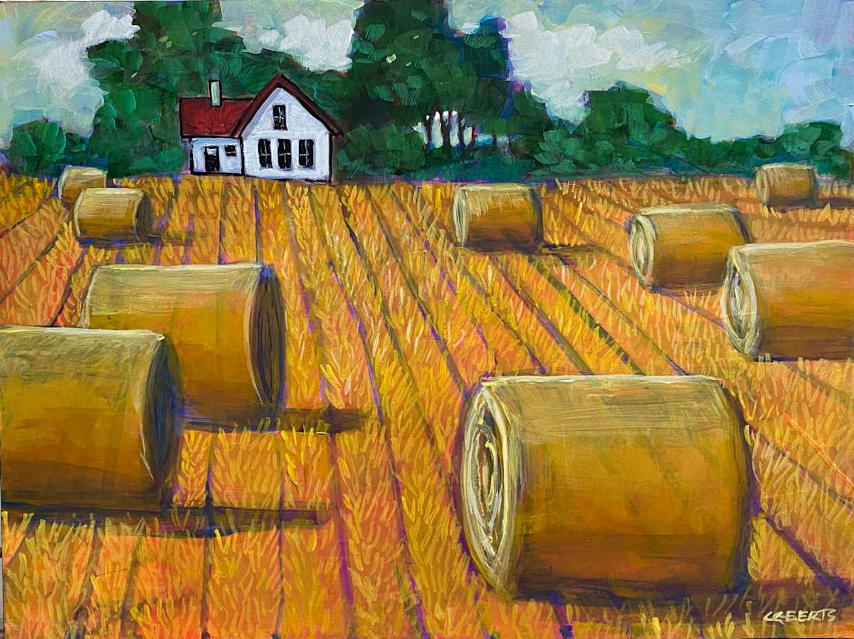 Haying Season by Connie Geerts 