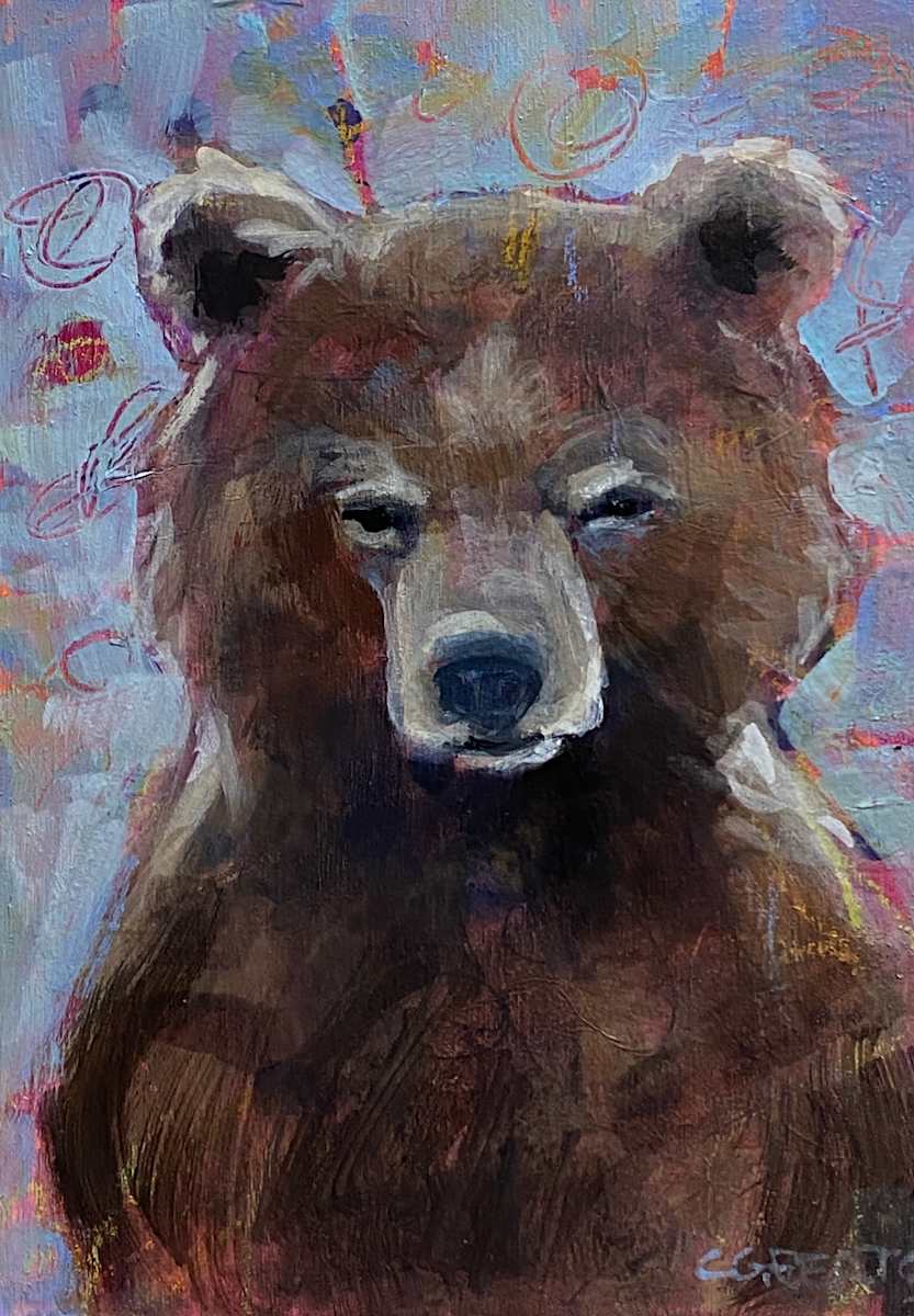Sleepy Bear by Connie Geerts, Image 1.