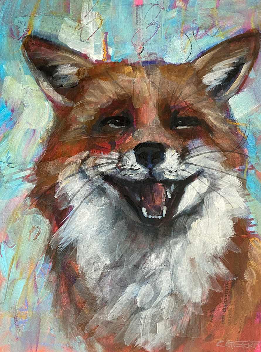 Laughing Fox by Connie Geerts, Image 1.