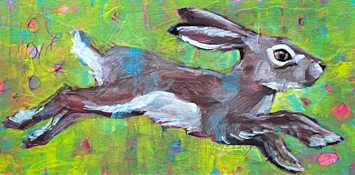 Running Rabbit by Connie Geerts, Image 1.