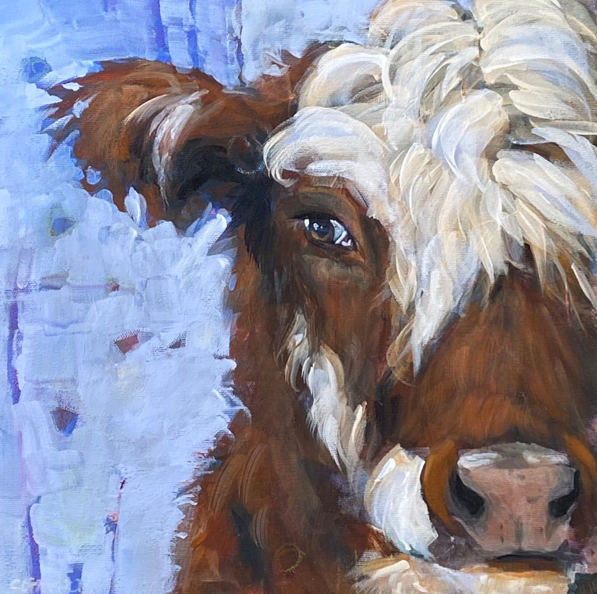 Hairy Heifer by Connie Geerts, Image 1.