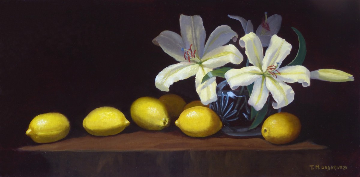 Lemons & Lilies by Tina Underwood, Image 1.