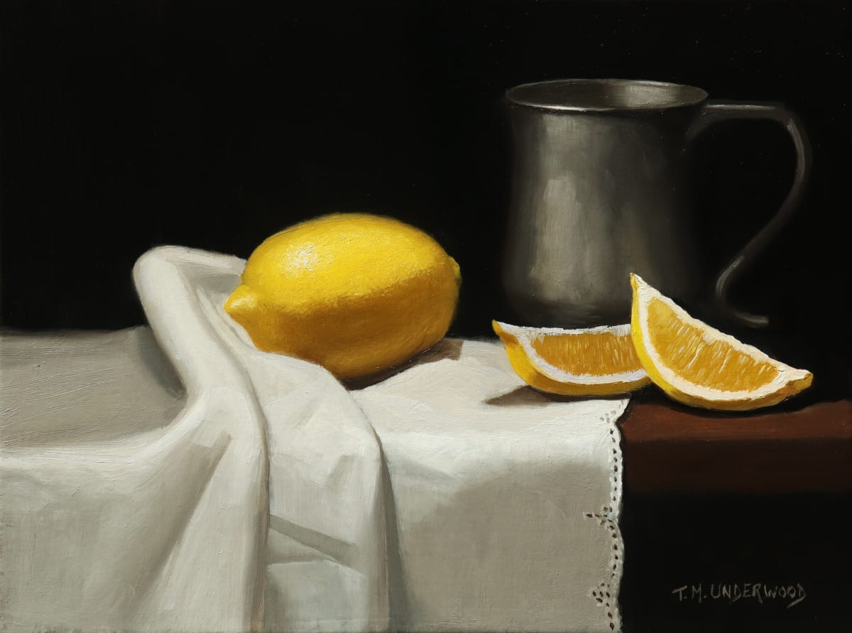 Lemons with Pewter 