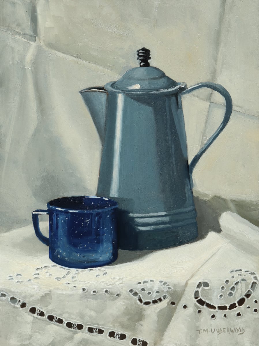 Blue Coffee by Tina Underwood 