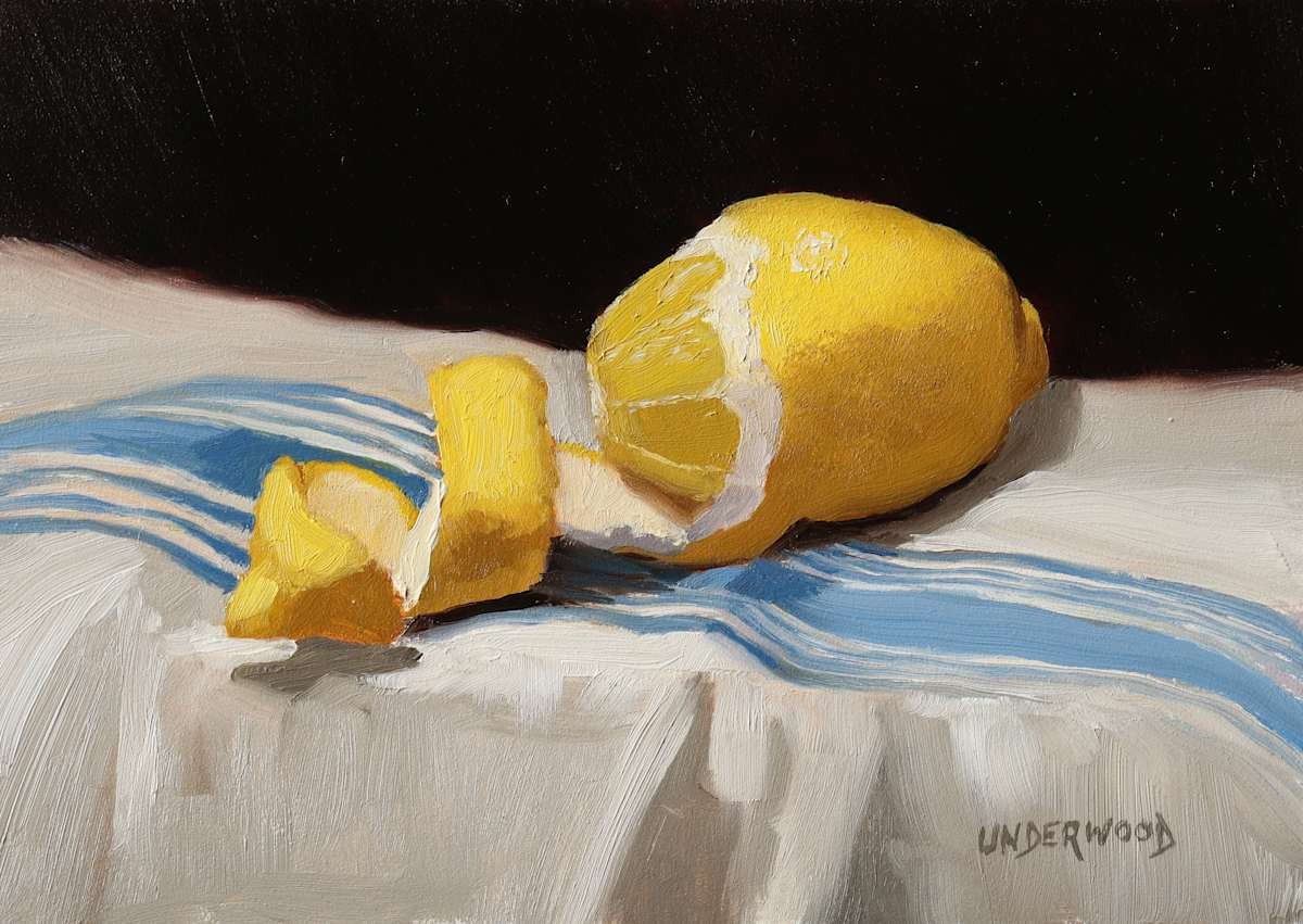 Peeled Lemon, Image 1.