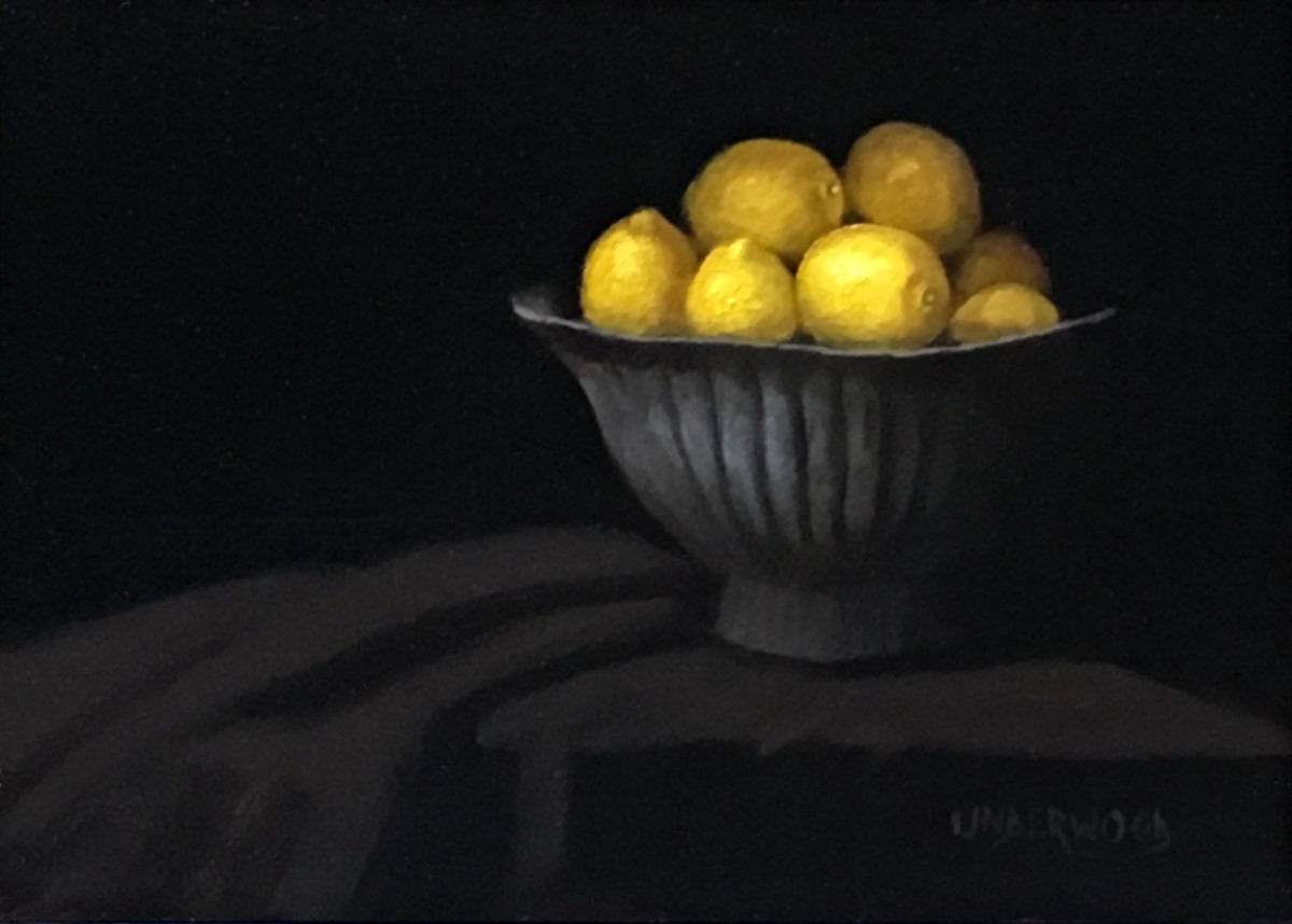 Study, Luscious Lemons by Tina Underwood, Image 1.