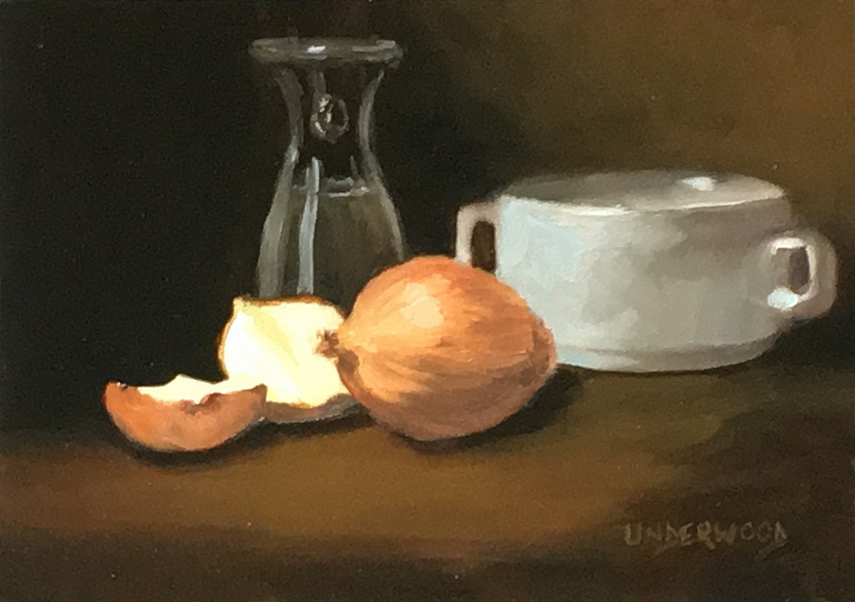 Study, Onion Soup by Tina Underwood 