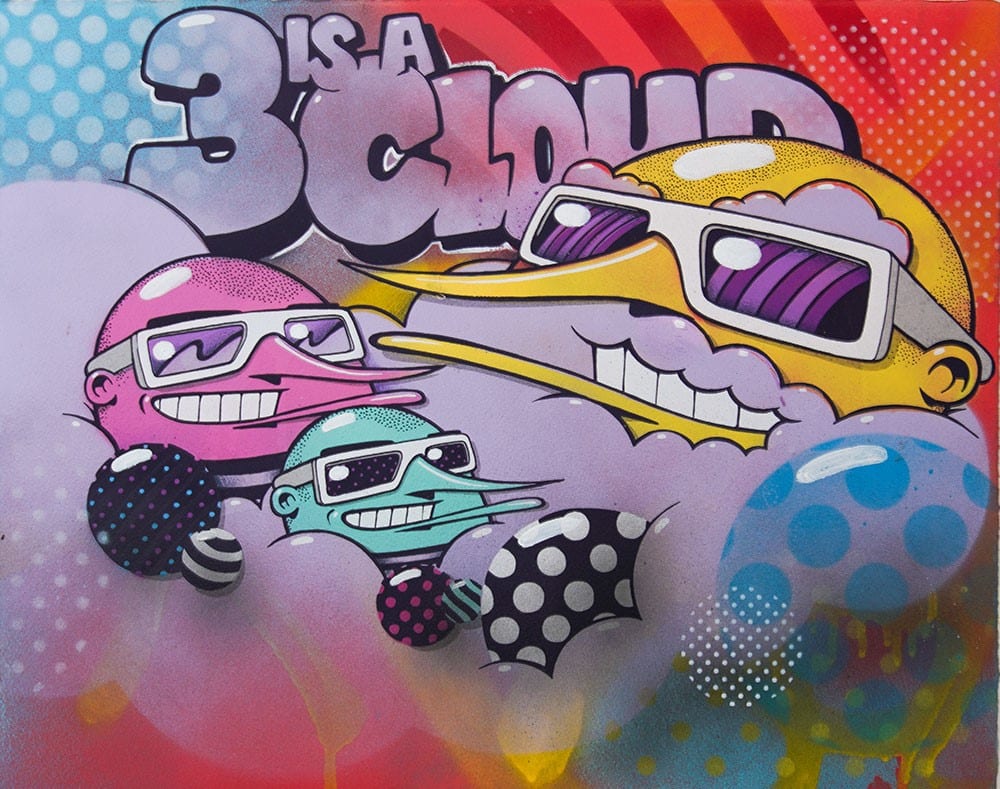 3 is a Cloud n°11 by Sumo, Image 6.