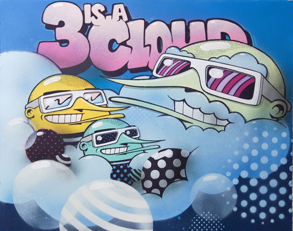 3 is a Cloud n°14 by Sumo, Image 4.