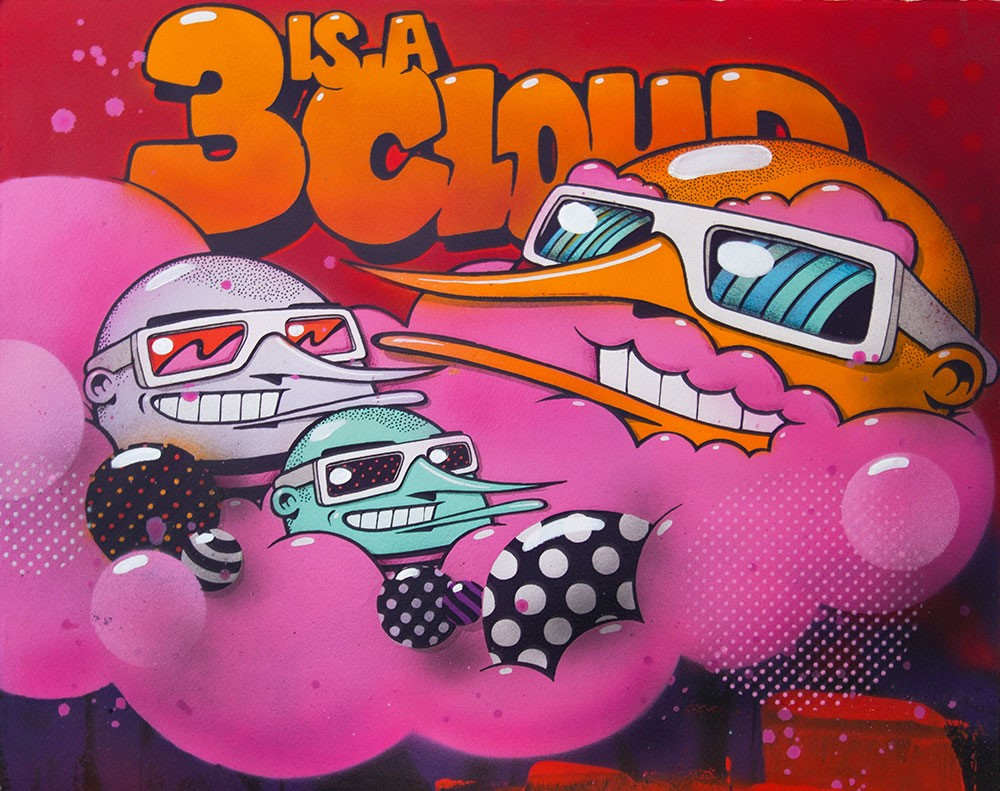3 is a Cloud n°16 by Sumo, Image 3.