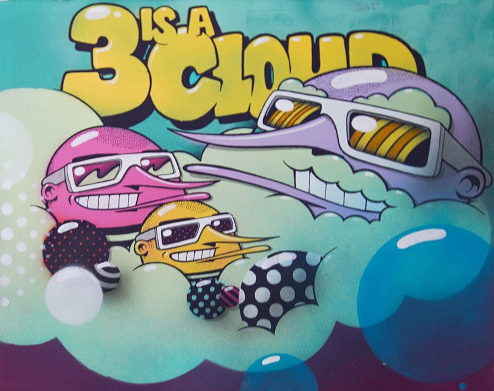 3 is a Cloud n°17 by Sumo, Image 7.