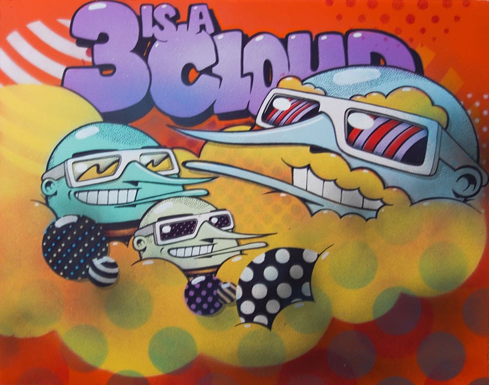 3 is a Cloud n°21 by Sumo, Image 8.
