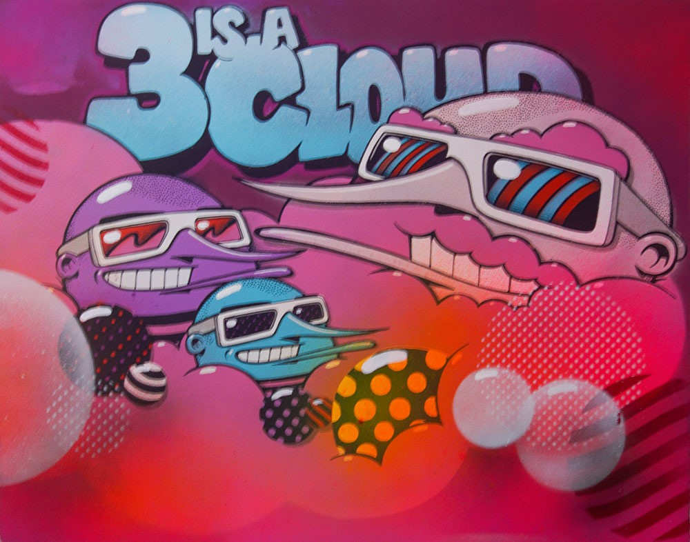 3 is a Cloud n°27 by Sumo, Image 10.