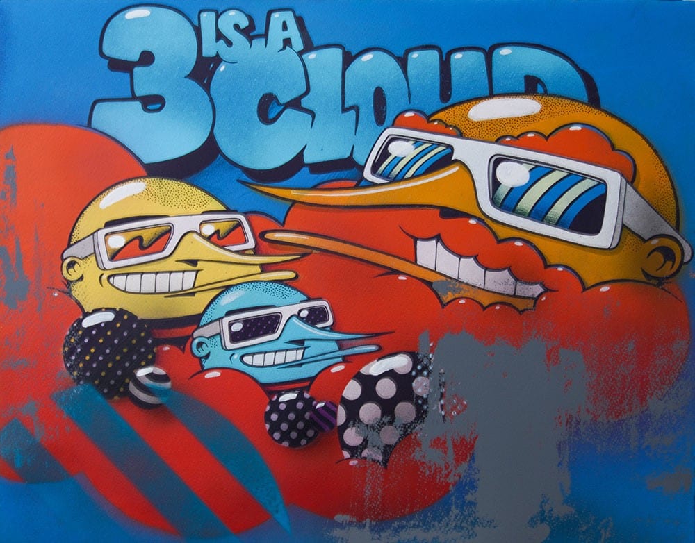 3 is a Cloud n°28 by Sumo, Image 5.