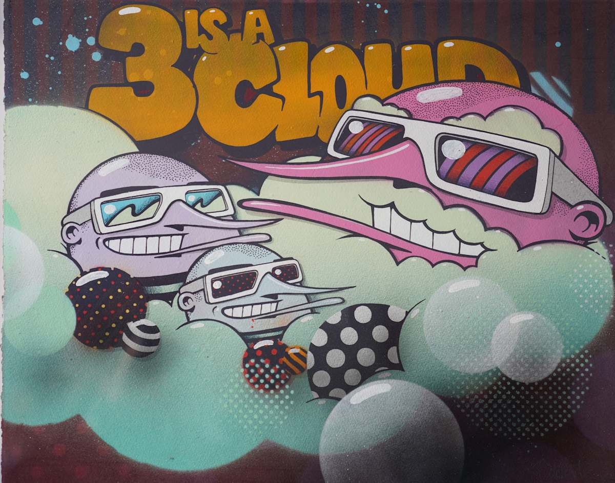 3 is a Cloud n°29 by Sumo, Image 1.