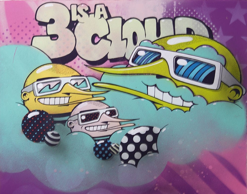 3 is a Cloud n°19 by Sumo, Image 1.