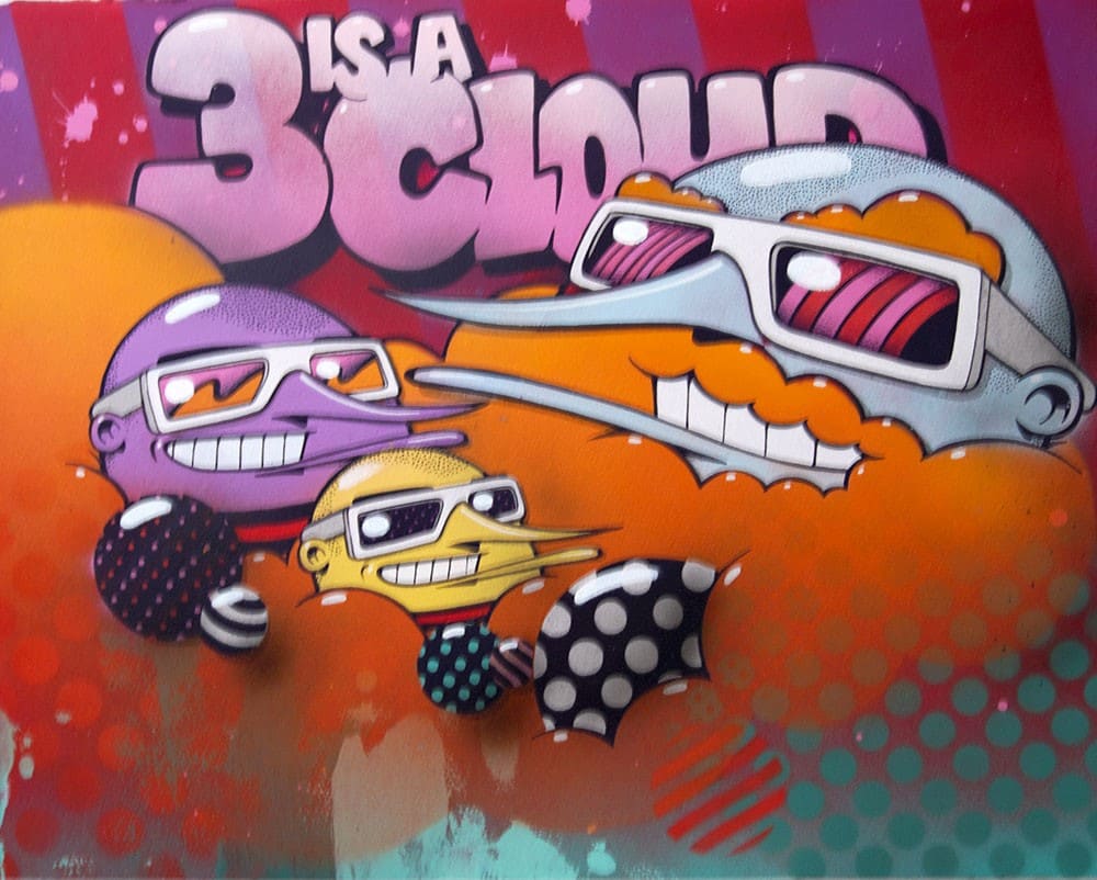 3 is a Cloud n°20 by Sumo, Image 1.