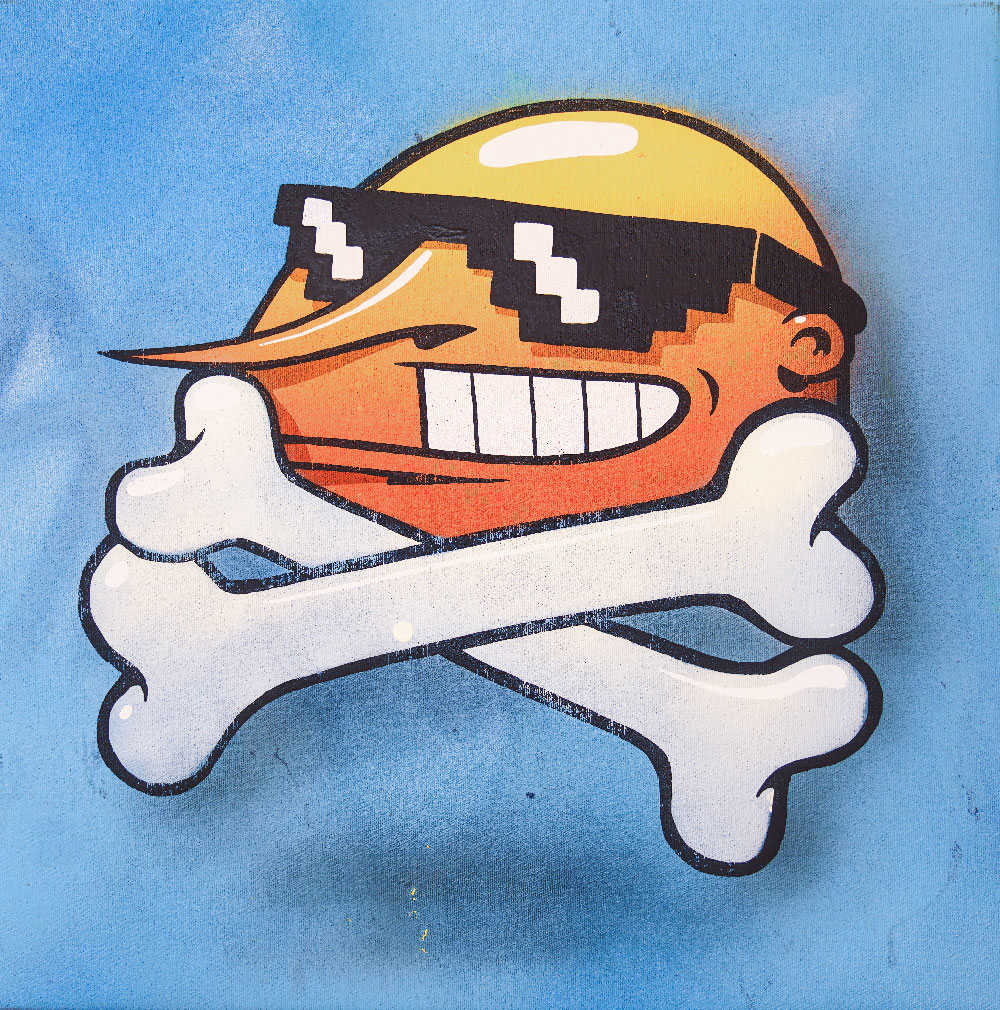 Die Smiling #10 by Sumo, Image 1.