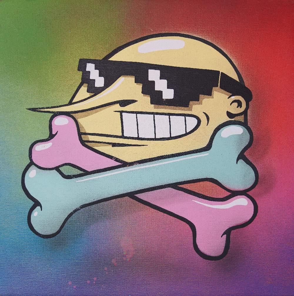 Die Smiling #13 by Sumo, Image 1.