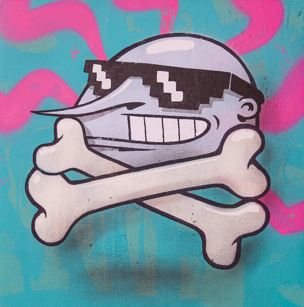 Die Smiling #16 by Sumo, Image 1.