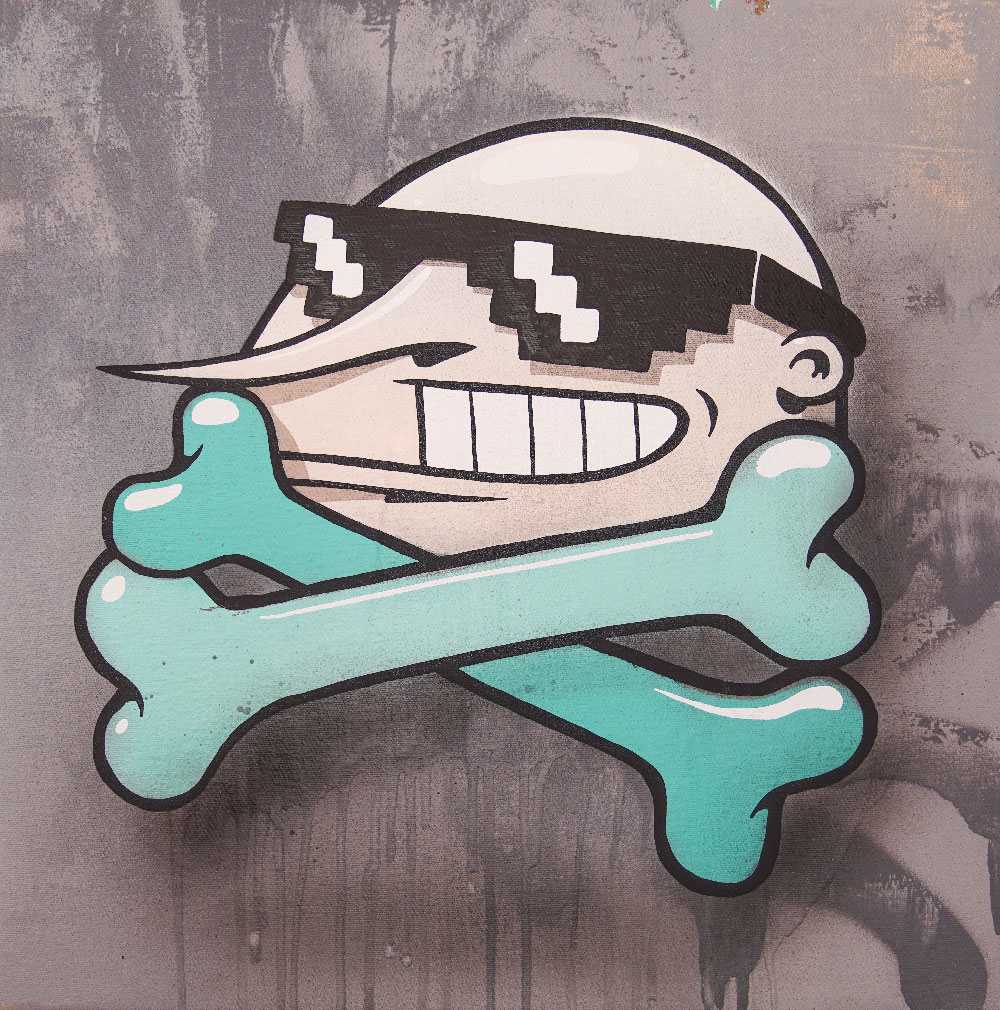 Die Smiling #17 by Sumo, Image 1.
