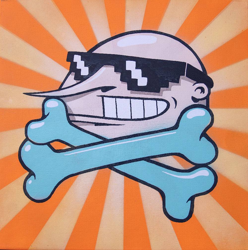 Die Smiling #20 by Sumo, Image 1.