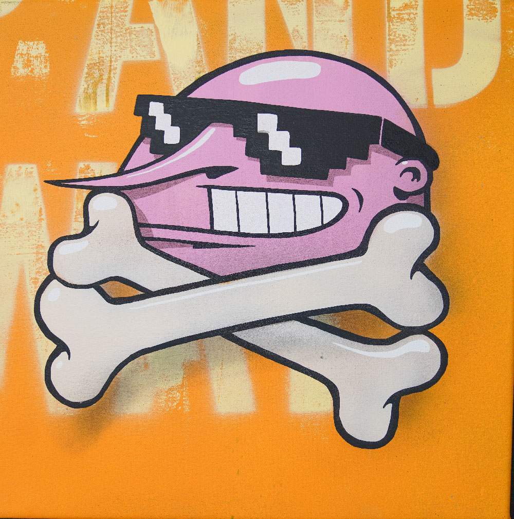 Die Smiling #22 by Sumo, Image 1.