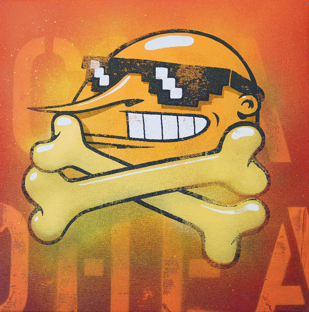 Die Smiling #24 by Sumo, Image 1.