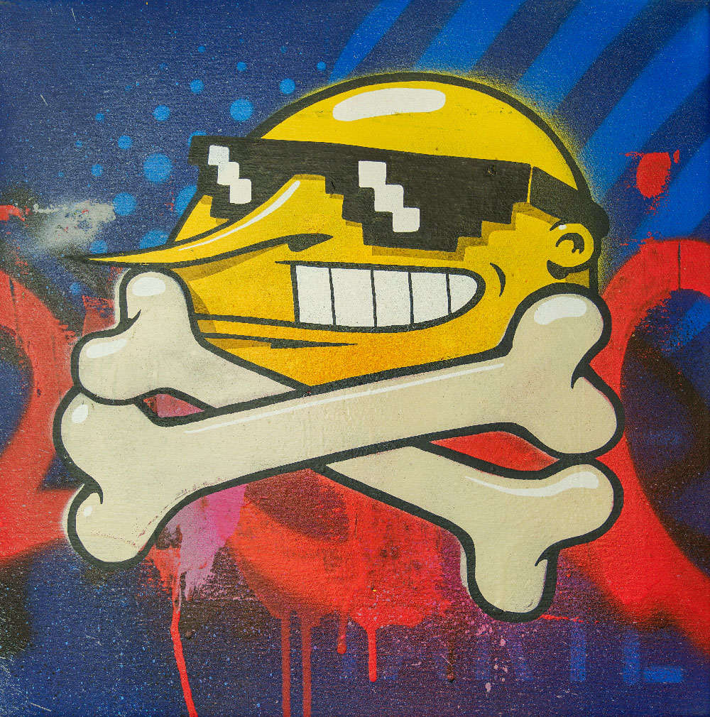Die Smiling #25 by Sumo, Image 1.