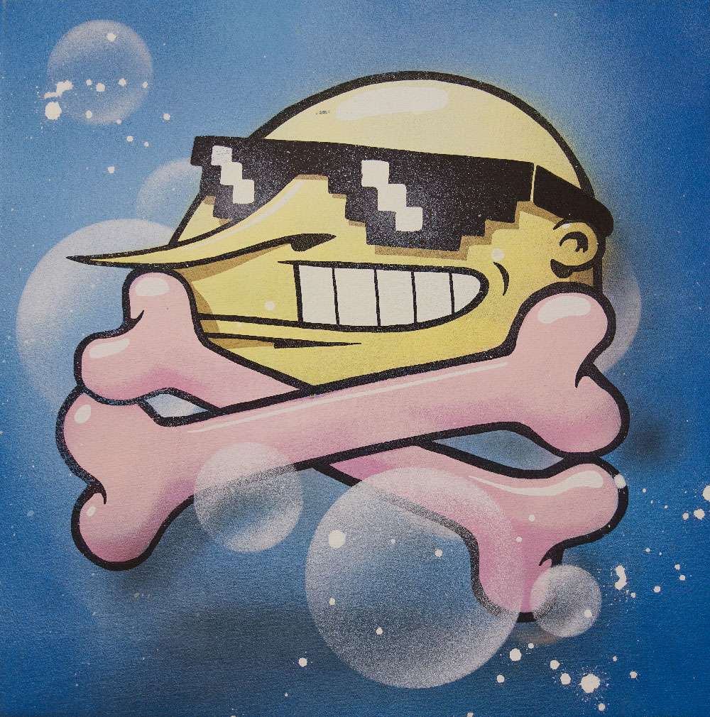 Die Smiling #2 by Sumo, Image 1.