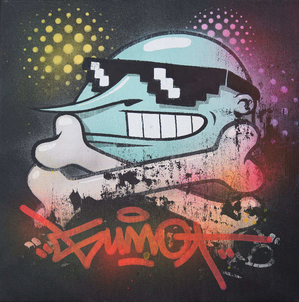 Die Smiling #6 by Sumo, Image 1.