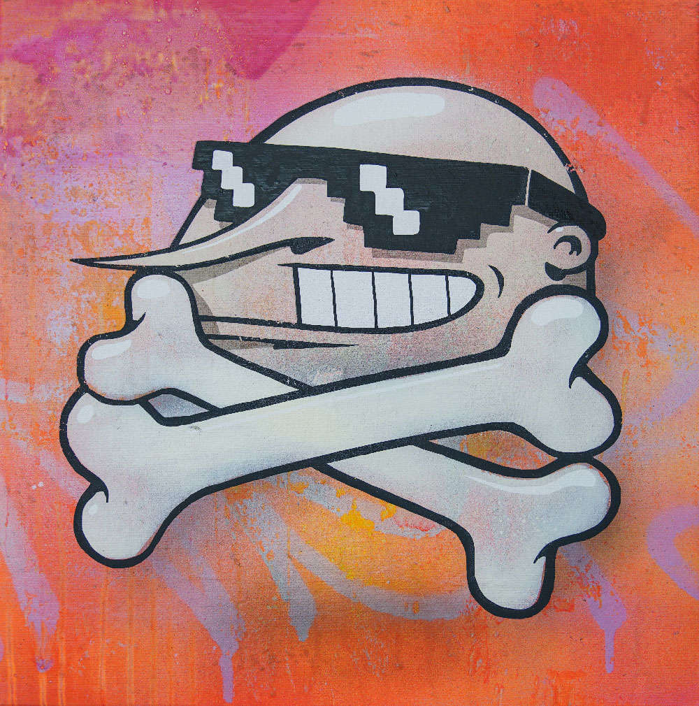 Die Smiling #9 by Sumo, Image 1.
