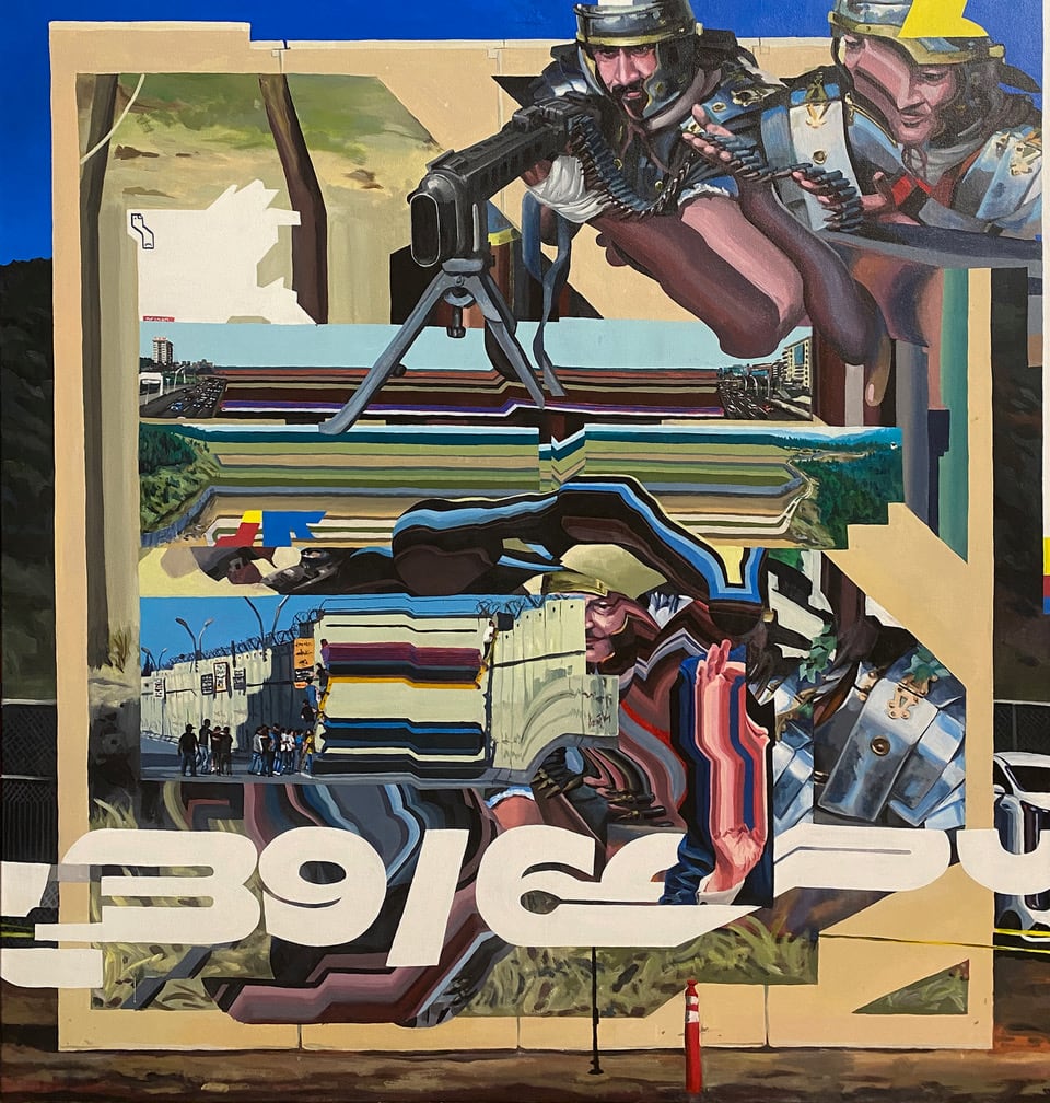 Noborderland by Look the Weird 