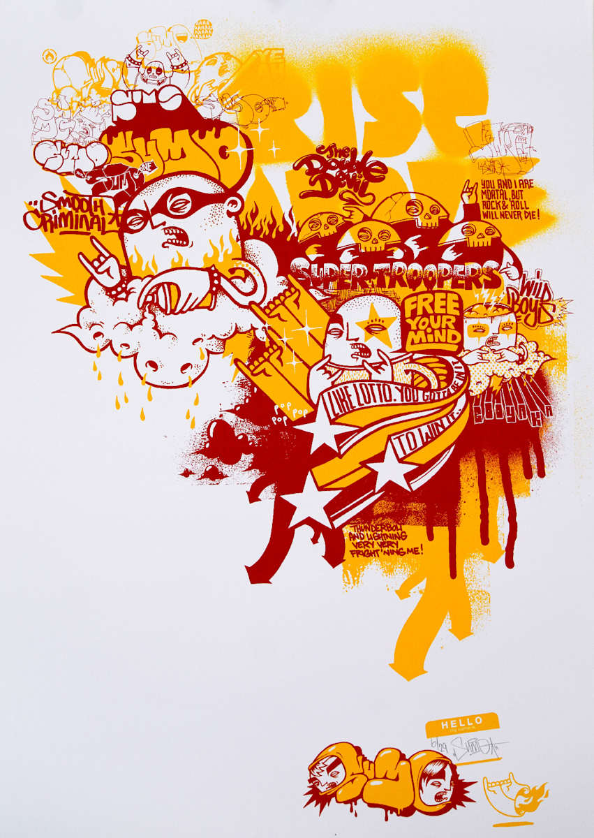 Sumo's 1st screenprint #6/29 by Sumo, Image 2.