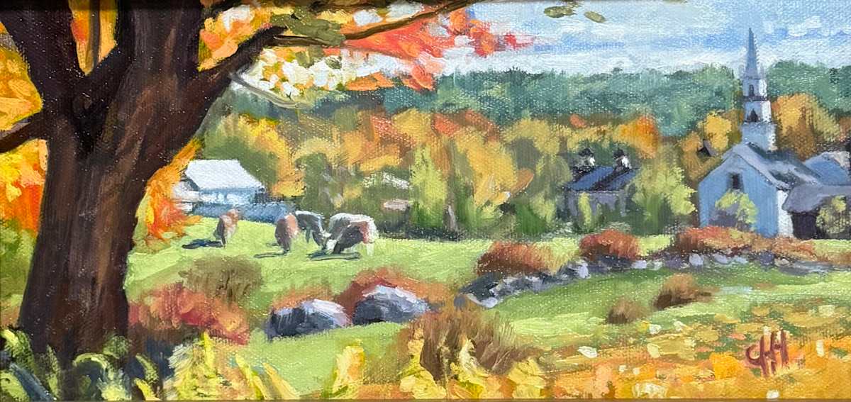 Fall at Remick Farm by Christy Hughes 