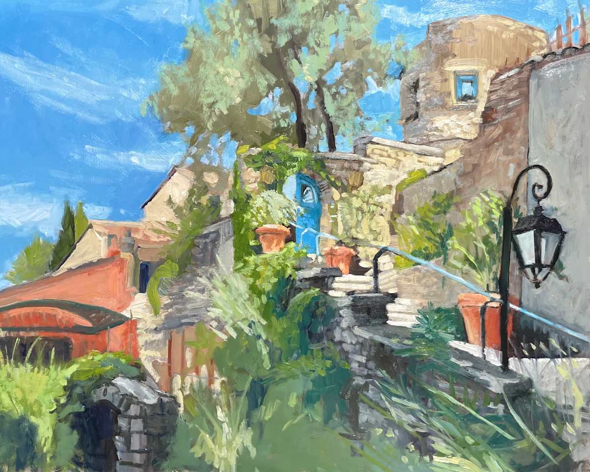 A place we stayed in Menerbes, France by Christy Hegarty 