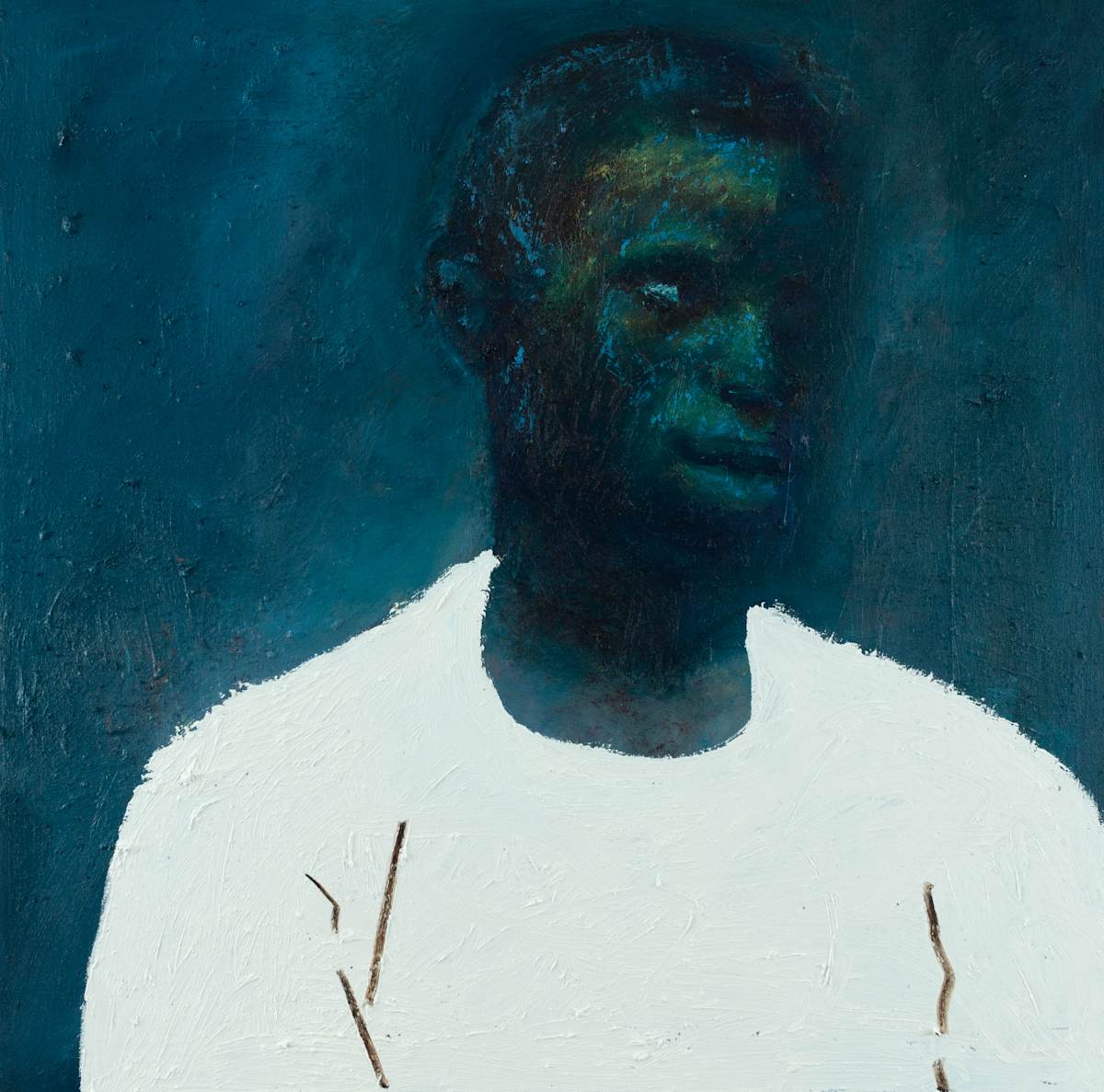blue head II by Temi Wynston Edun, Image 1.