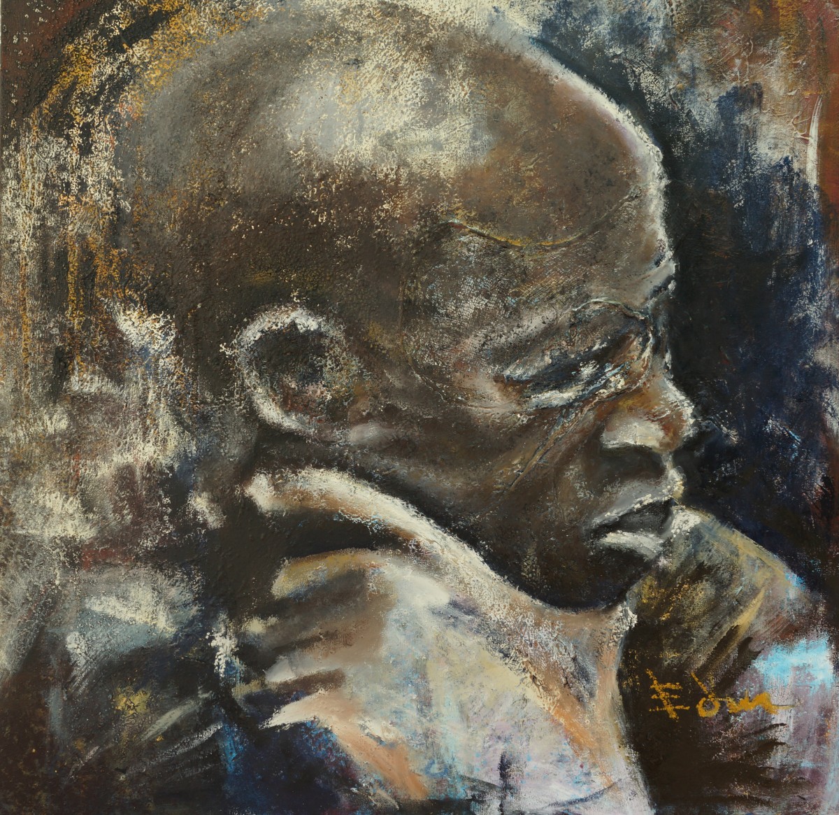 Thinker by Temi Wynston Edun 
