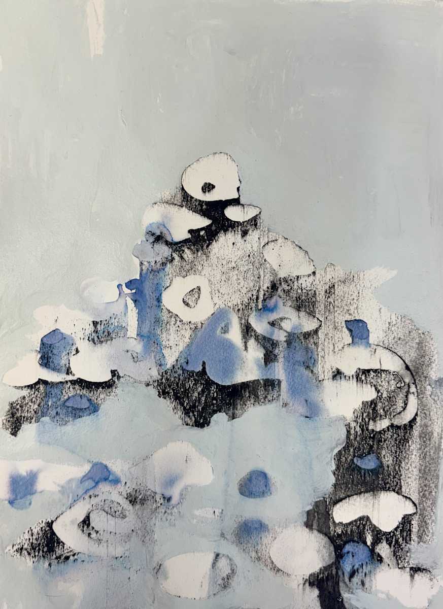 Blue Rocks by Marie B Gauthiez, Image 1.