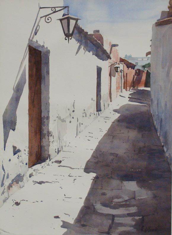 Two Street Lights by Altino Villasante, Image 1.
