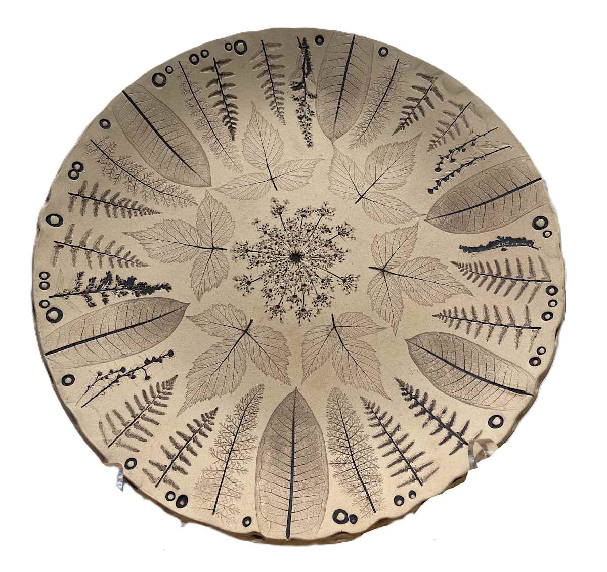 Botanical Ceramic by Clay Skelton Savely, Image 1.