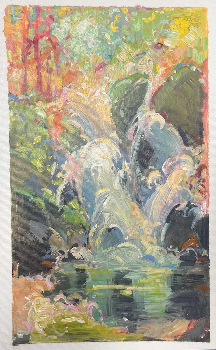 Refreshing Waterfall by Tricia Ratliff, Image 1.