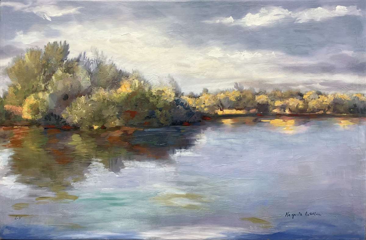 Unknown (River Fields II?) by Margarita Antillion, Image 1.