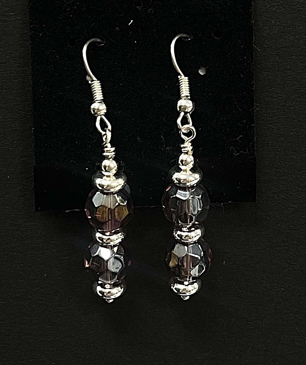 #1280 Earring by Sue Broadway, Image 2.