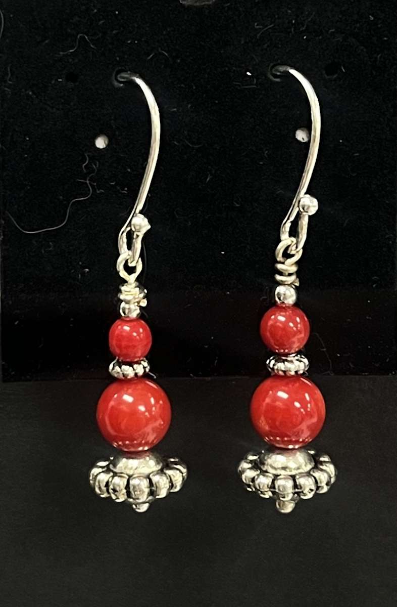 #1249 Earring by Sue Broadway, Image 2.