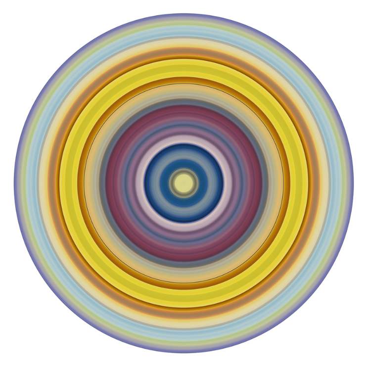 Kandinsky Jaune Rouge Bleu by Genna Gurvich, Image 1.