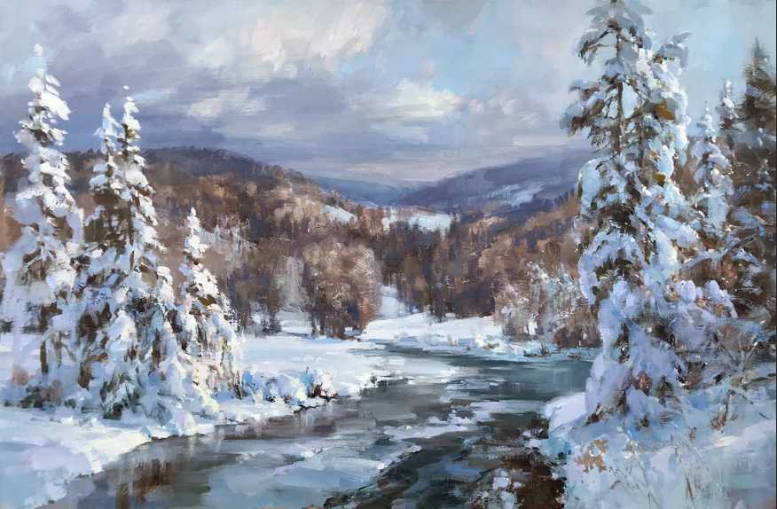 First Snowfall by Christine Lashley, Image 1.
